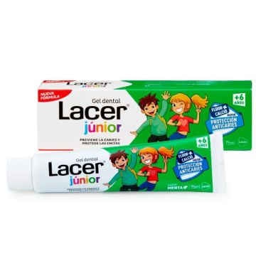 Lacer Junior Gel Dental Menta 75ml