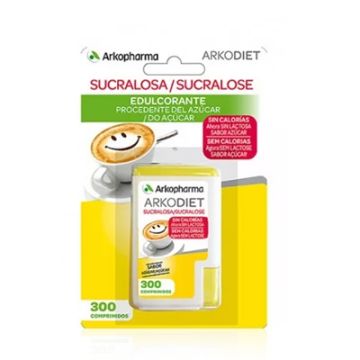 Arkodiet Sucralosa Edulcorante 300 Comprimidos