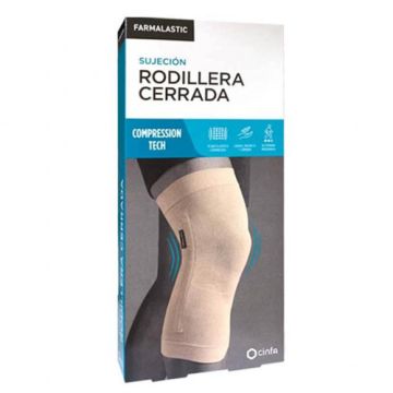 Farmalastic Rodillera Cerrada Compresion Tech T-G