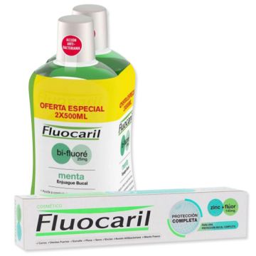 Fluocaril Bi-fluore Colutorio con Fluor Duplo 2x500ml