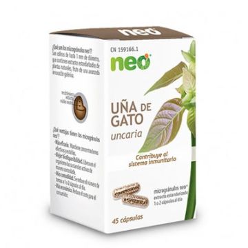 Neo Uña de Gato Uncaria 45 Capsulas