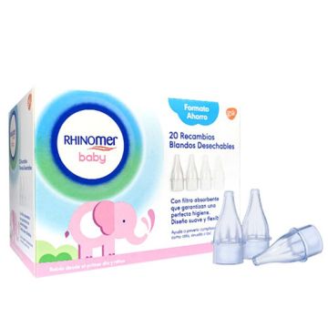 Rhinomer Baby Recambio Blando Desechable 20 Uds