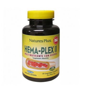 Natures Plus Hema-Plex II 60 Comprimidos