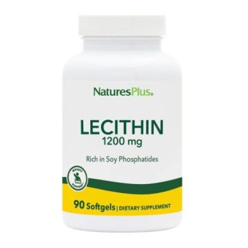 Natures Plus Lecitina de Soja 1200mg 90 Perlas