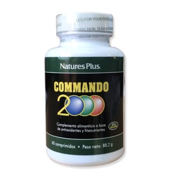 Natures Plus Commando 2000 Antioxidante 60 Comprimidos