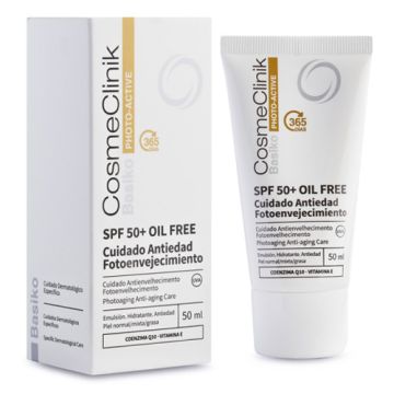 Cosmeclinik Basiko Emulsión Solar Facial 50+ Oilfree 50ml