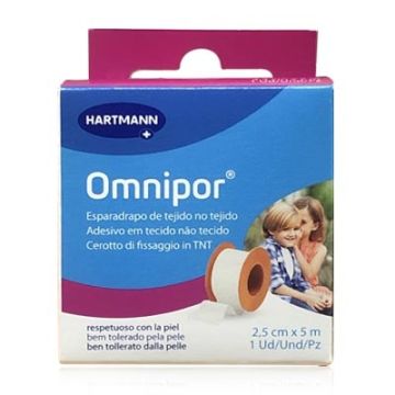 Hartmann Omnipor Esparadrapo Papel Blanco 2,5cmx5m