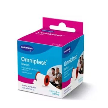 Hartmann Omnipor Esparadrapo Papel Blanco 5cmx5m