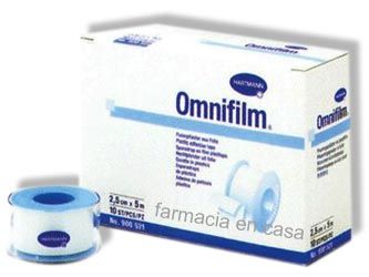 Omnifilm esparadrapo transparente 5x2,50cm