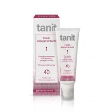 Tanit Fluido despigmentante antimanchas spf 40 50ml