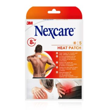 Nexcare Parche de Calor 9,5x13cm 5 Uds