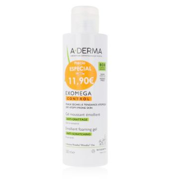 Aderma Exomega Gel Limpiador Emoliente 500 ml