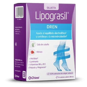 Lipograsil Drenante Sabor Citricos 14 Sobres