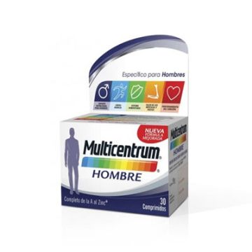 Multicentrum Hombre 30 comprimidos