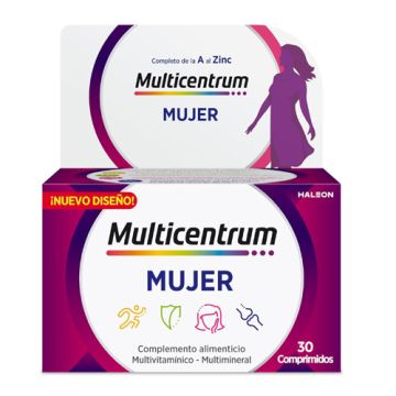 Multicentrum Mujer 30 Comprimidos