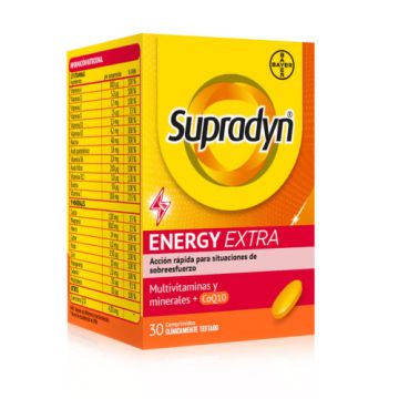 Supradyn Energy Extra 30 Comprimidos