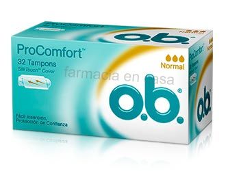 O.B. Procomfort normal tampon 32uds