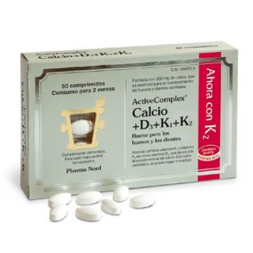 Pharma Nord Activecomplex Calcio+D3+K1+K2 60 Capsulas