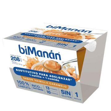 Bimanan Copa Sabor Vainilla Caramelo 210gr