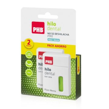 PHB Hilo Dental con Fluor y Menta Duplo 2x50m