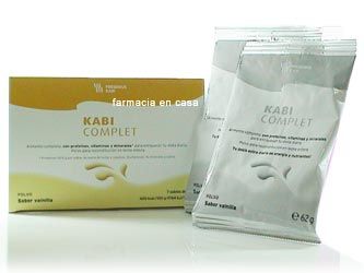 Kabi complet sabor vainilla 7 sobres 62 gr