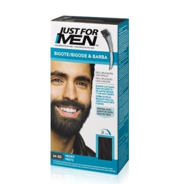 Just For Men Bigote-Barba Gel Negro