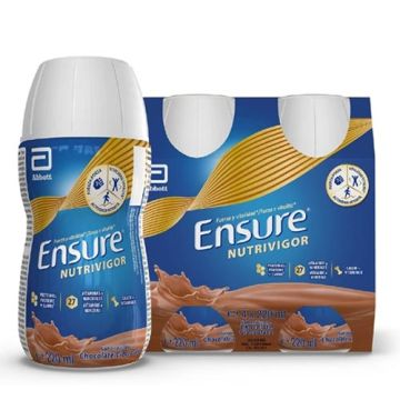 Ensure Nutrivigor Bebida Sabor Chocolate 4x220ml