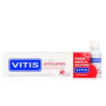 Vitis Anticaries Pasta Dentifrica Menta 100ml