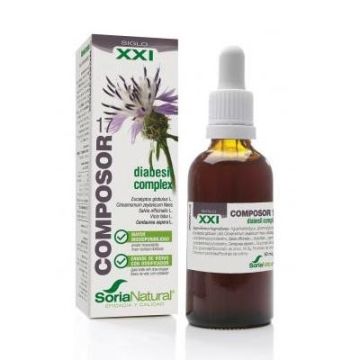 Soria Natural Composor 17 Diabesil Complex 50ml