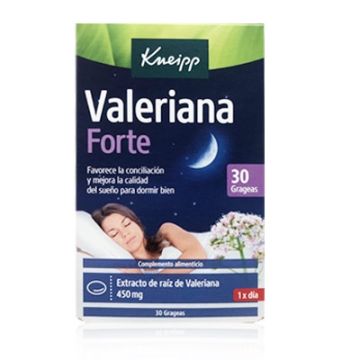 Kneipp Valeriana Forte 450 Mg de Extracto de Raiz 30 Grageas