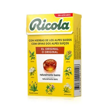 Ricola Caramelos Hierbas Suizas S/Azucar 50gr