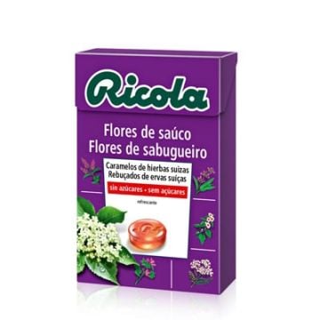 Ricola Caramelos Flor de Ssauco S/Azucar