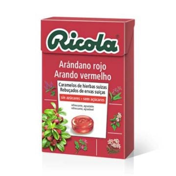 Ricola Caramelos arandano s/azúcar 50 gr