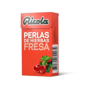 Ricola Perlas Fresa-Menta S/Azucar 25gr