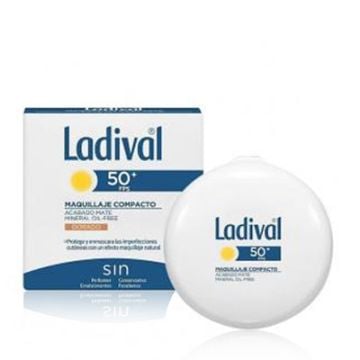 Ladival Maquillaje Compacto Color Dorado Spf 50+ 10gr