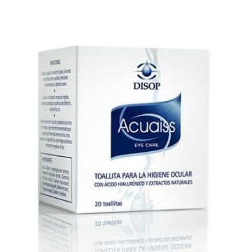 Acuaiss Eye care toallitas higiene ocular 20 uds