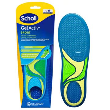 Scholl Gel Activ Sport Plantilla Hombre Talla 40-46.5