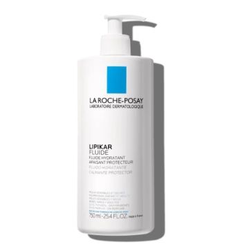 Lipikar Fluido Hidratante Corporal P/Seca 750ml. La Roche Posay