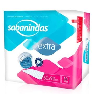 Sabanindas Protector de Cama 60x90 20Uds