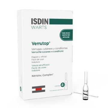 Isdin Warts Verrutop Tratamiento Verrugas Ampollas 4 Uds