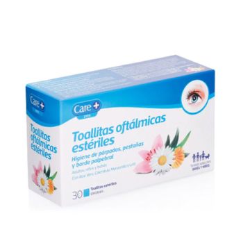 Care+ Eyes Toallitas Oftalmicas Esteriles 30 Uds