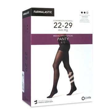 Farmalastic Panty Compresion Normal Negro T/M