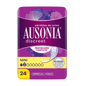 Ausonia Discreet Perdidas de Orina Compresa Mini 24 Uds