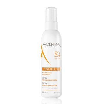 Aderma Protect Spray Solar Spf50+ 200ml