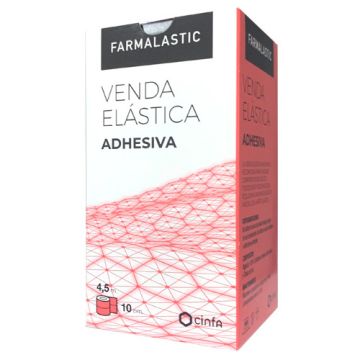 Farmalastic Venda Elast. Adhesiva 4,5x10 cm