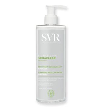 SVR Sebiaclear Agua Micelar Limpiadora Purificante P/Grasa 400ml