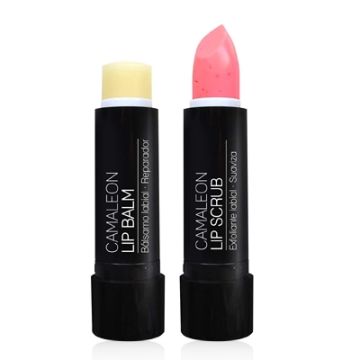 Camaleon Lip Scrub Exfoliante Labial 4gr + Balsamo Labial 4gr