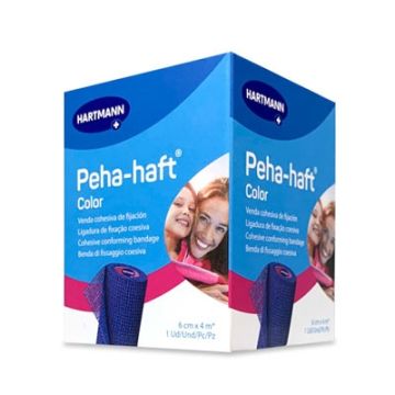 Hartmann Peha-Haft Color Venda de Fijacion Autoadhesiva 6cmx4m