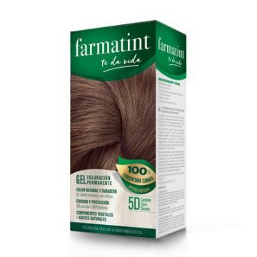 Farmatint 5d Castaño Claro Dorado Gel 135ml