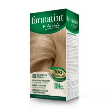 Farmatint 10N Rubio Platino Gel 150ml